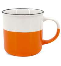 Кружка Wooster, бело-оранжевая