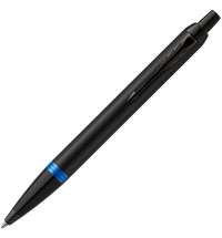 Ручка шариковая Parker IM Professionals Marine Blue BT, черная с синим