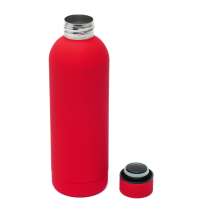 Термобутылка Perfecto софт-тач, красный