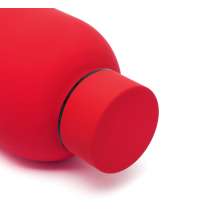 Термобутылка Perfecto софт-тач, красный