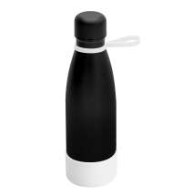 Термобутылка герметичная вакуумная Olivia To Go, чёрный/белый
