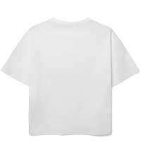 Футболка детская оверсайз Teezer, белая