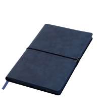Ежедневник In Velour недатированный, синий