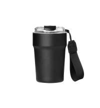 Термокружка вакуумная Monaco, черная