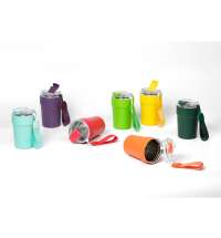 Термокружка вакуумная Monaco, черная