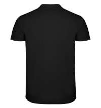 Футболка поло детская STAR ЧЕРНЫЙ, 1/2