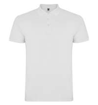 Футболка поло детская STAR БЕЛЫЙ, 1/2