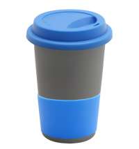 Кружка Magic To Go, серый/светло-синий