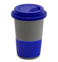 Кружка Magic To Go, серый/ темно-синий