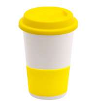 Кружка Magic To Go, белый/желтый