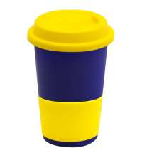Кружка Magic To Go, темно-синий/ желтый