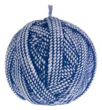 Свеча Kniteam, клубок, синий