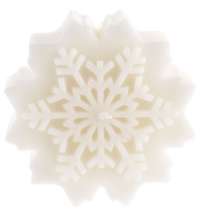 Свеча Snowflame 1, белая