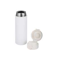 Вакуумная термокружка c кнопкой «Guard», soft-touch, 400 мл, тубус