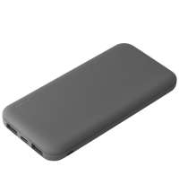 Внешний аккумулятор с подсветкой Luce 10000 mAh, серый
