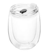 Стакан стеклянный Mango To Go, белый