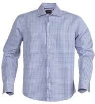 Рубашка мужская в клетку TRIBECA, синяя