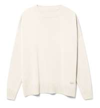 Джемпер оверсайз унисекс Stated в сумке, белый (молочный)