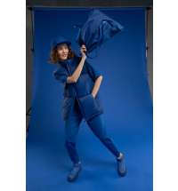 Основа для шопера-рюкзака B3, синяя