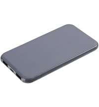 Аккумулятор Uniscend Starry с подсветкой, 5000 мАч, темно-серый