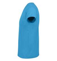 Футболка мужская приталенная REGENT FIT 150, ярко-бирюзовая