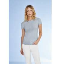 Футболка женская REGENT FIT WOMEN, ярко-бирюзовая