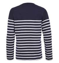 Футболка детская с длинным рукавом Matelot LSL Kids, синяя с белым