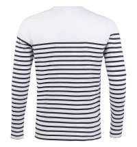 Футболка мужская с длинным рукавом Matelot LSL Men, белая с синим