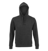 Толстовка унисекс Spencer, черный меланж