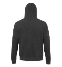 Толстовка унисекс Spencer, черный меланж