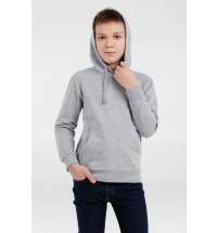 Толстовка с капюшоном детская Kirenga Kids, серый меланж