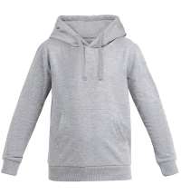 Толстовка с капюшоном детская Kirenga Kids, серый меланж