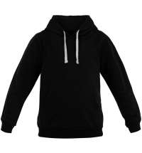 Толстовка с капюшоном детская Kirenga Kids, черная