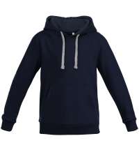 Толстовка с капюшоном детская Kirenga Kids, темно-синяя