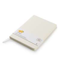 Блокнот из растительного сырья Tutti Frutti в твёрдом переплёте, кофейный