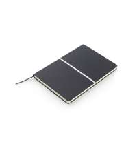 Ежедневник A5 недатированный Equator в мягком переплёте, чёрный с серебристым