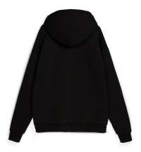 Толстовка унисекс оверсайз Zippy, черная