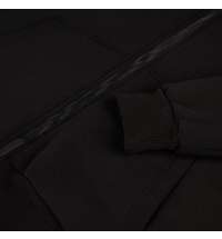 Толстовка унисекс оверсайз Zippy, черная