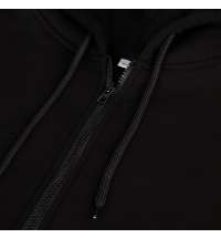 Толстовка унисекс оверсайз Zippy, черная