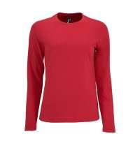 Футболка с длинным рукавом IMPERIAL LSL WOMEN, красная