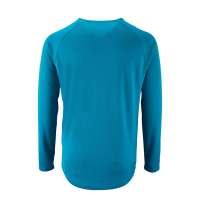 Футболка с длинным рукавом SPORTY LSL MEN, ярко-бирюзовая