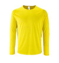 Футболка с длинным рукавом SPORTY LSL MEN желтый неон
