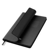 Ежедневник Moon river недатированный, черный