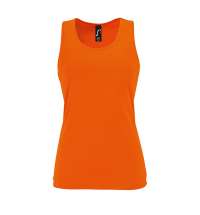 Майка женская SPORTY TT WOMEN, оранжевый неон