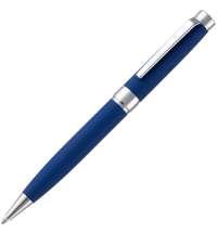 Ручка шариковая Broad Ring Soft Touch, темно-синяя