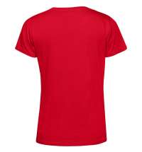 Футболка женская E150 Organic, красная