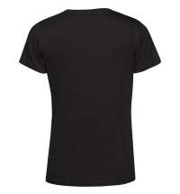Футболка женская E150 Organic, черная