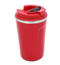 Термокружка Moon с дисплеем, 380мл, красная