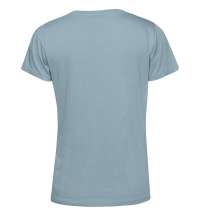 Футболка женская E150 Organic, серо-голубая