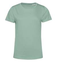 Футболка женская E150 Organic, серо-зеленая